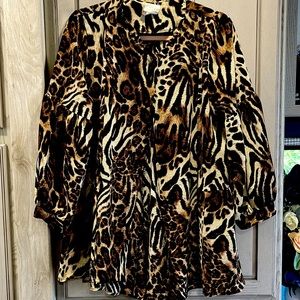 Zadie B’s leopard Jacket